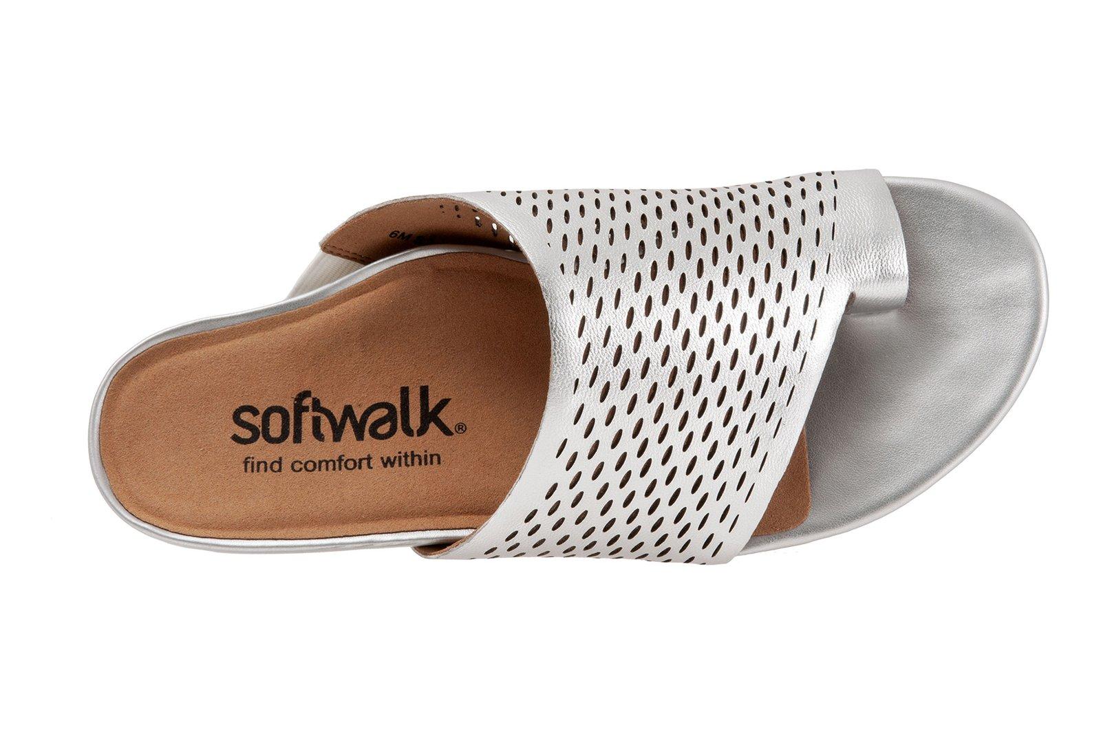 Sandals | Softwalk Womens Corsica Ii Silver ⋆ Portalnet Server